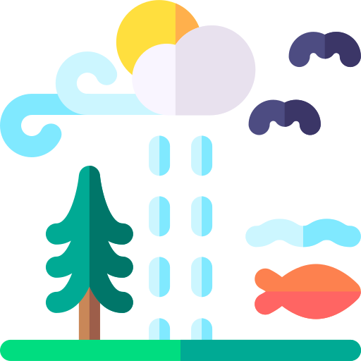 Ecosystem Basic Rounded Flat icon