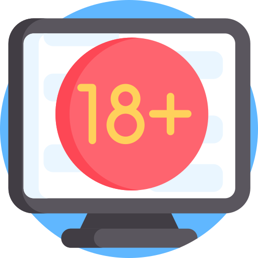 18 + Detailed Flat Circular Flat icon