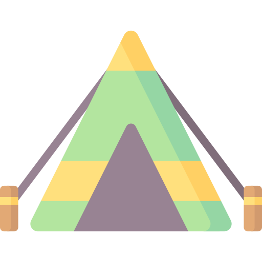キャンプのテント Special Flat icon
