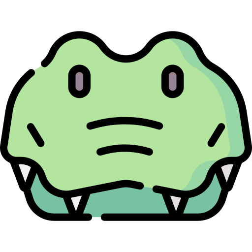 krokodyl Special Lineal color ikona