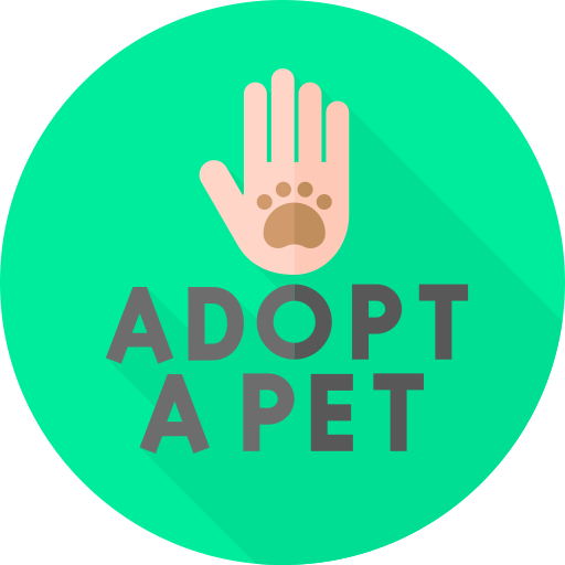 Adoption Flat Circular Flat icon