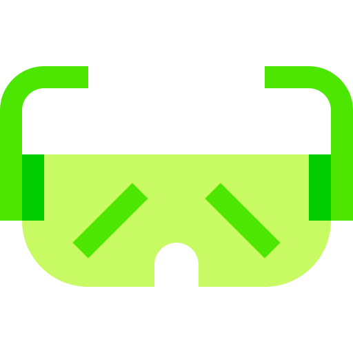 Goggles Basic Sheer Flat icon