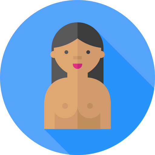 Nude Flat Circular Flat icon