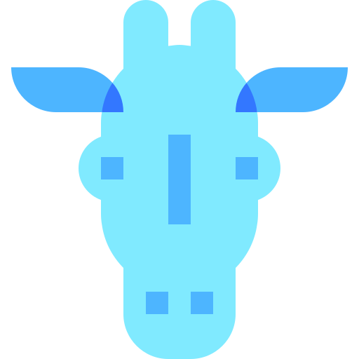 giraffe Basic Sheer Flat icon