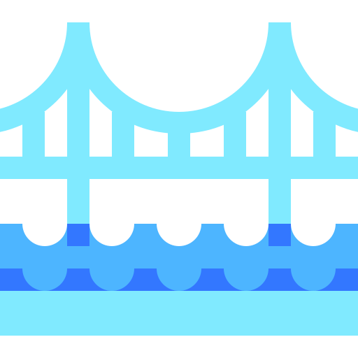 pont Basic Sheer Flat Icône