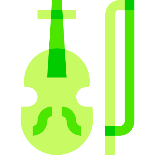 バイオリン Basic Sheer Flat icon