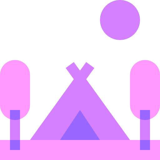 Tent Basic Sheer Flat icon