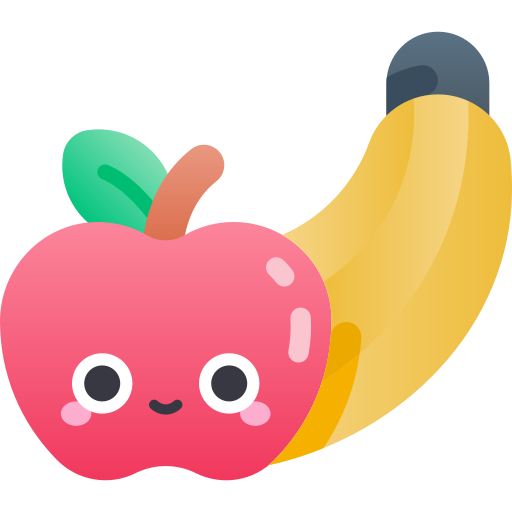 fruit Kawaii Star Gradient icoon