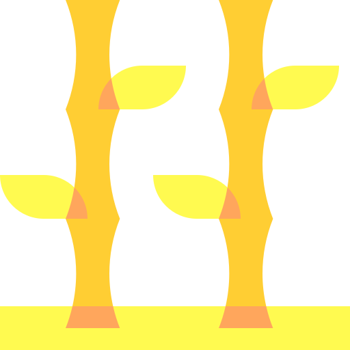 bambú Basic Sheer Flat icono