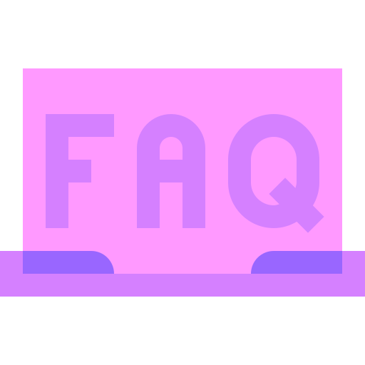 Часто задаваемые вопросы Basic Sheer Flat иконка