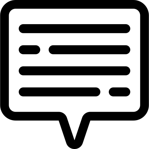 dymek Basic Rounded Lineal ikona