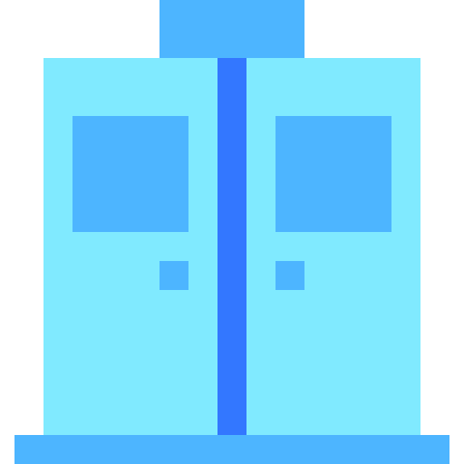 salida de emergencia Basic Sheer Flat icono