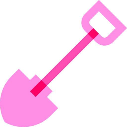 Shovel Basic Sheer Flat icon