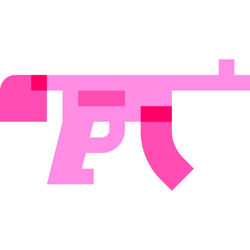 小型機関銃 Basic Sheer Flat icon