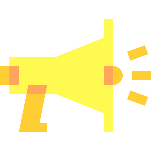 メガホン Basic Sheer Flat icon