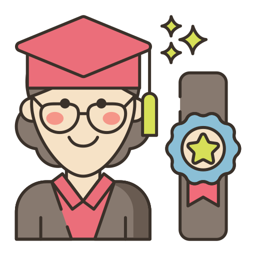 professor Flaticons Lineal Color icoon