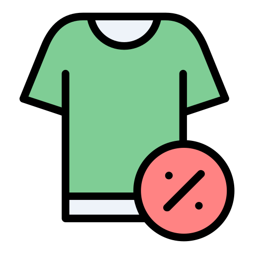 la chemise Generic Outline Color Icône
