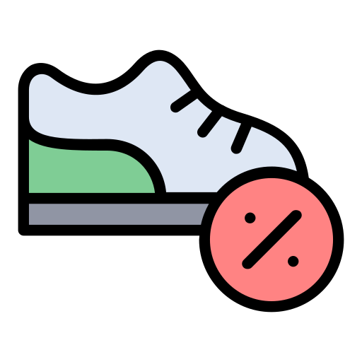 schuhe Generic Outline Color icon