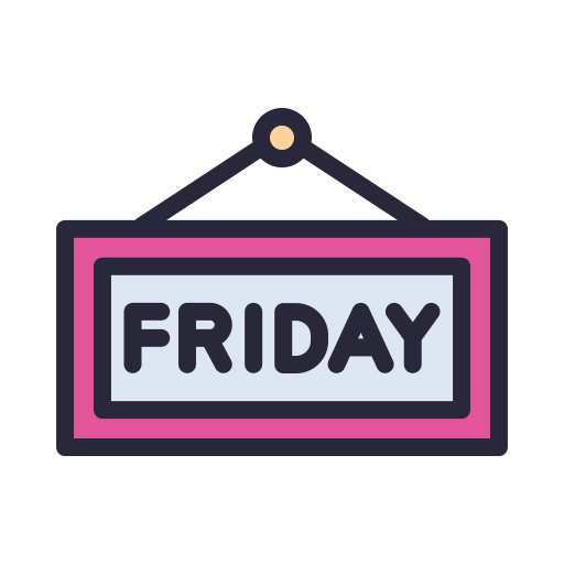 Friday Generic Outline Color icon