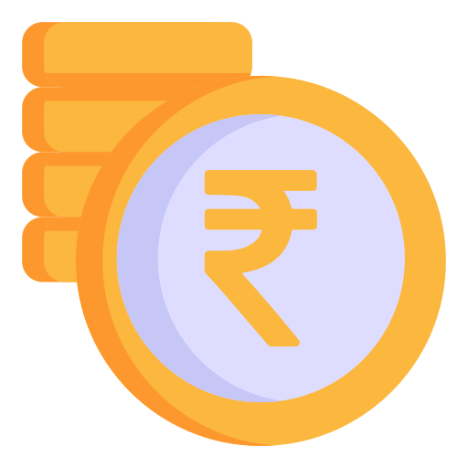 Индийская рупия Generic Flat иконка