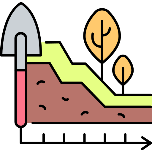 géologie Generic Thin Outline Color Icône