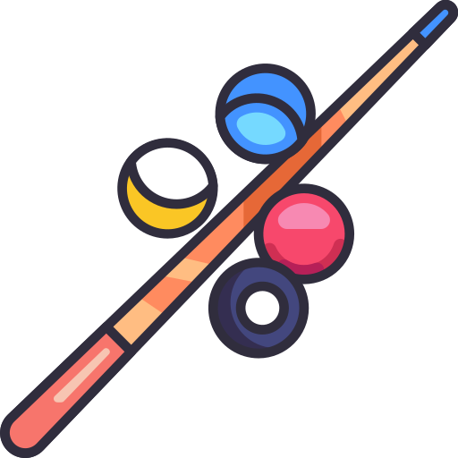 Billiard Generic Outline Color icon