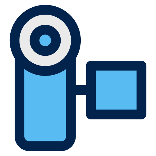 kamerarecorder Generic Blue icon