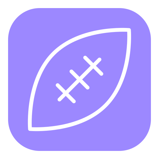 rugby Generic Flat icono