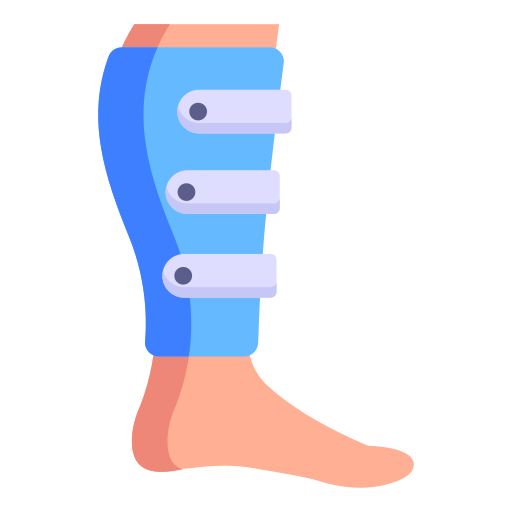 Broken leg Generic Flat icon