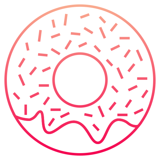 도넛 Generic Gradient icon