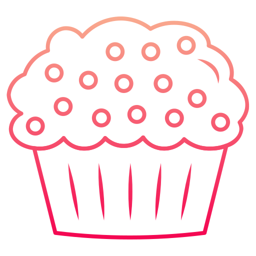 muffin Generic Gradient icoon