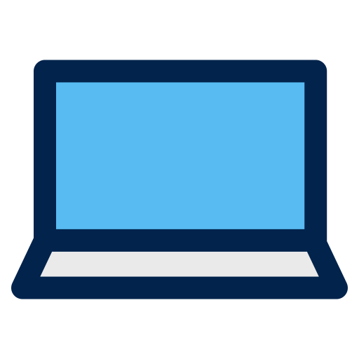 laptop Generic Blue ikona