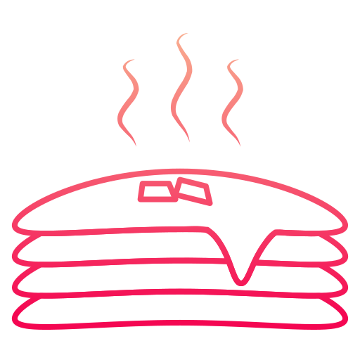 パンケーキ Generic Gradient icon