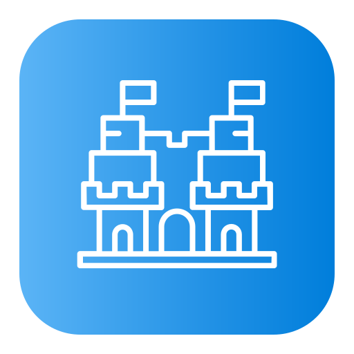 kasteel Generic Flat Gradient icoon
