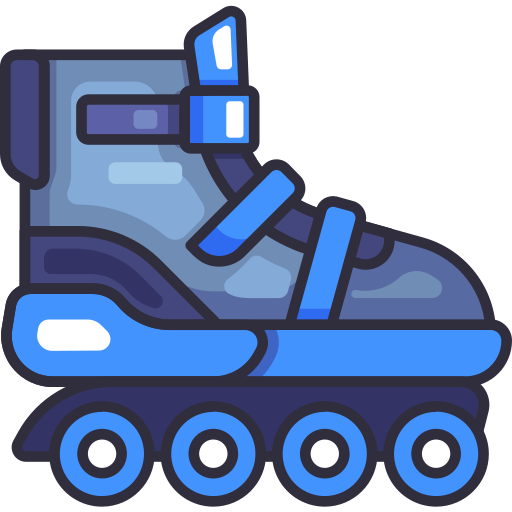 rollerblade Generic Outline Color icon