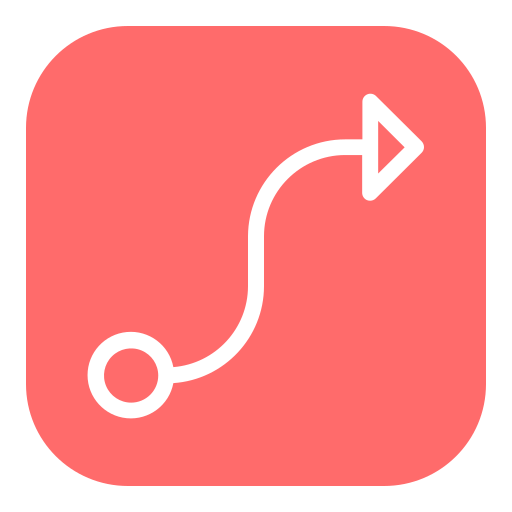 Roadmap Generic Flat icon