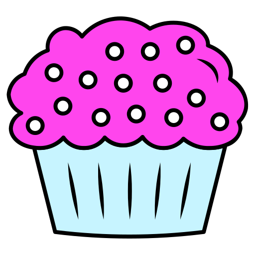 muffin Generic Outline Color Icône
