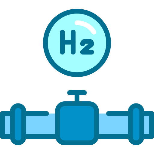 hidrógeno Generic Blue icono