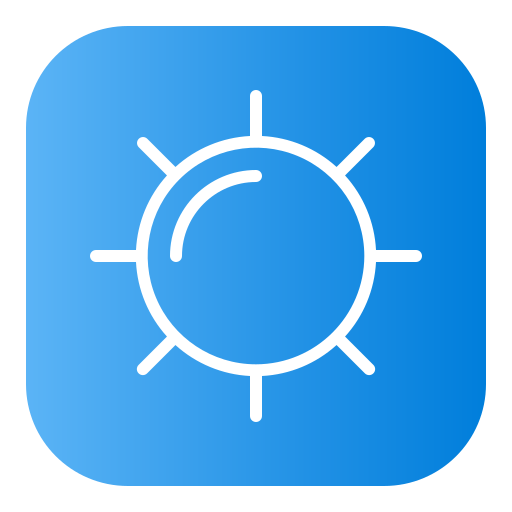 Sun Generic Flat Gradient icon