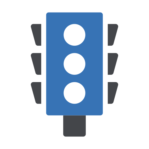 신호등 Generic Blue icon