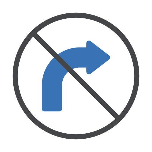 도로 표지판 Generic Blue icon