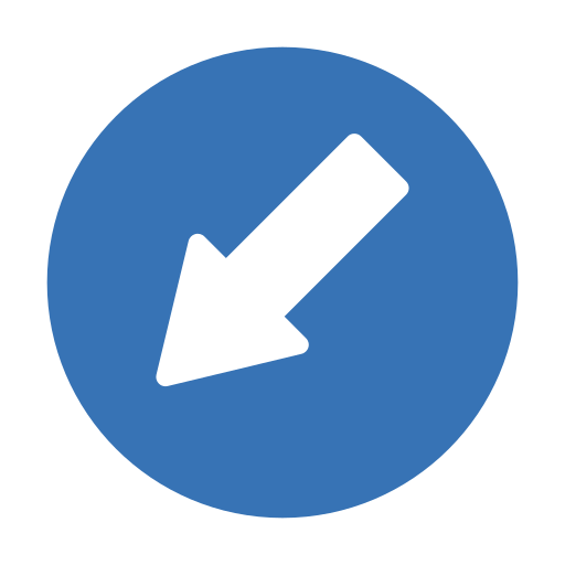 方向矢印 Generic Blue icon