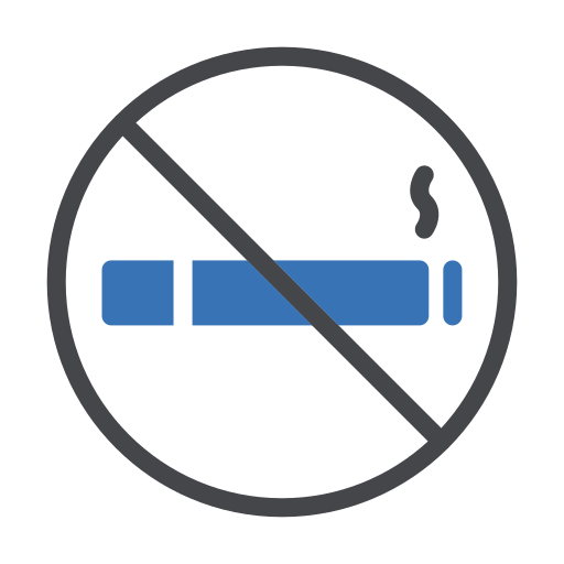 zakaz palenia Generic Blue ikona