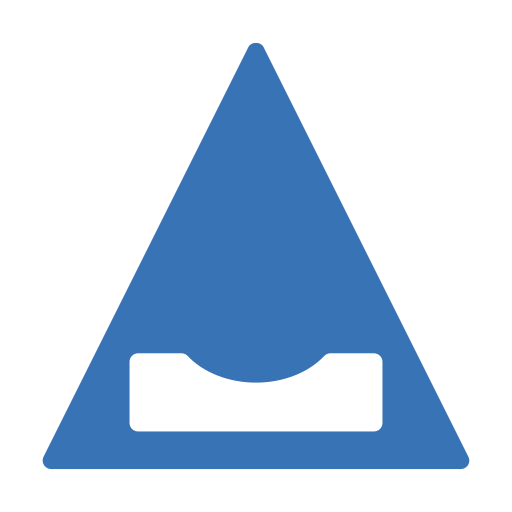 panneau de signalisation Generic Blue Icône