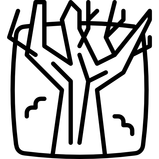 Árbol seco Vitaliy Gorbachev Lineal icono