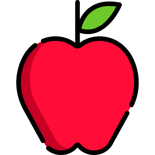 jabłko Special Lineal color ikona
