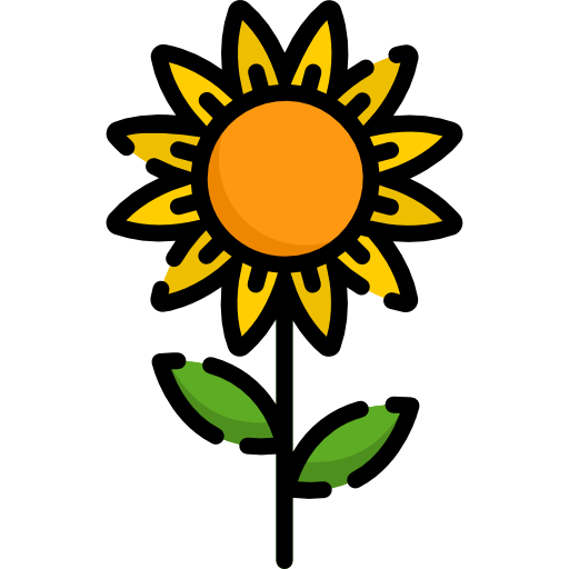 Sunflower Special Lineal color icon