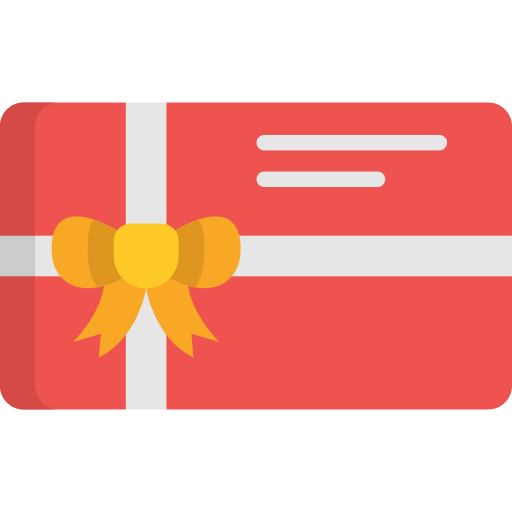 Gift card Special Flat icon