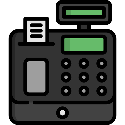 Cash register Special Lineal color icon