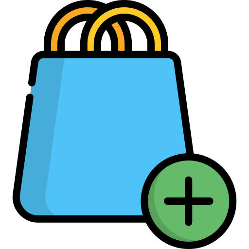 sac de courses Special Lineal color Icône